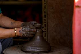 Tihar Preparation in Nepal